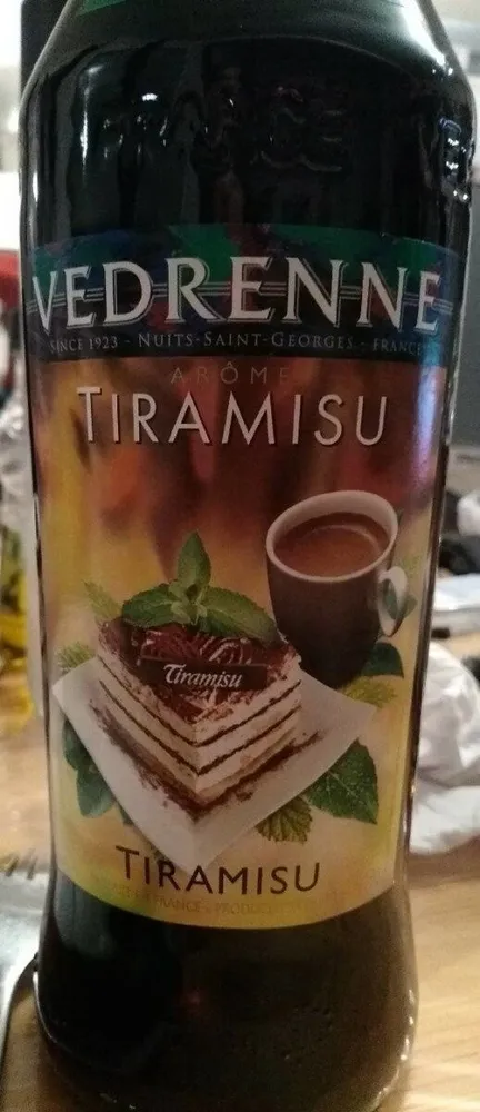 Sirop au tiramisu