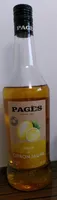 Sirop de citron jaune