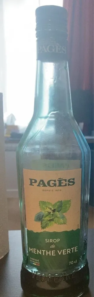 Sirop de Menthe