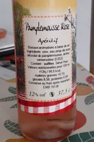 Apéritif pamplemousse rose