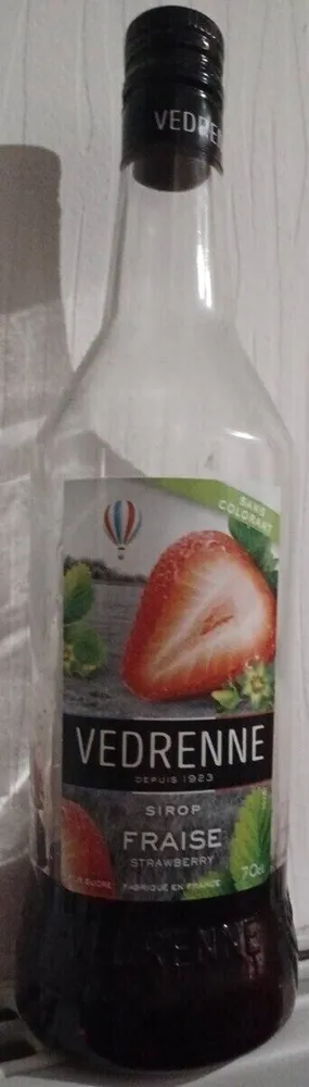 Sirop Fraise