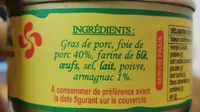 Pâté de foie pur porc