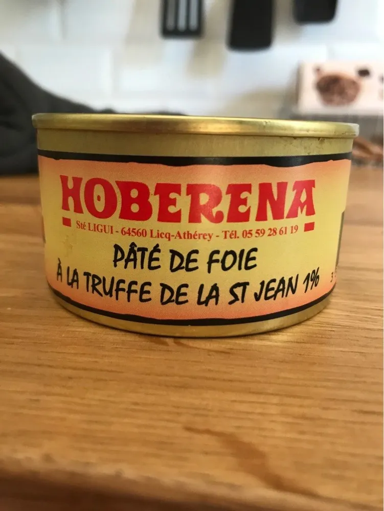 Pte de foie a la truffe de St Jean 1%