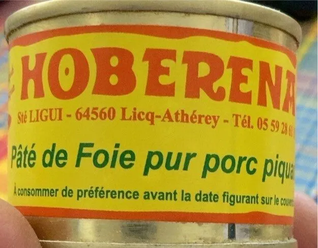 Paté de foie pur porc piquant