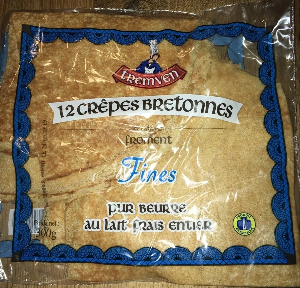 12 Crêpes bretonnes fines