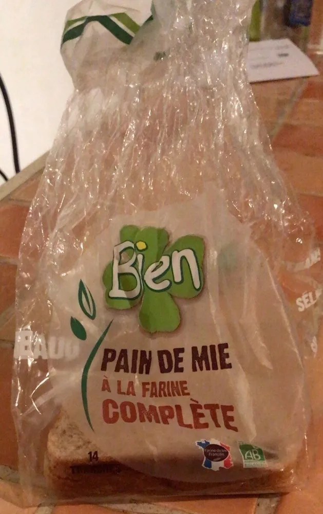 Pain et demie a la farine complete