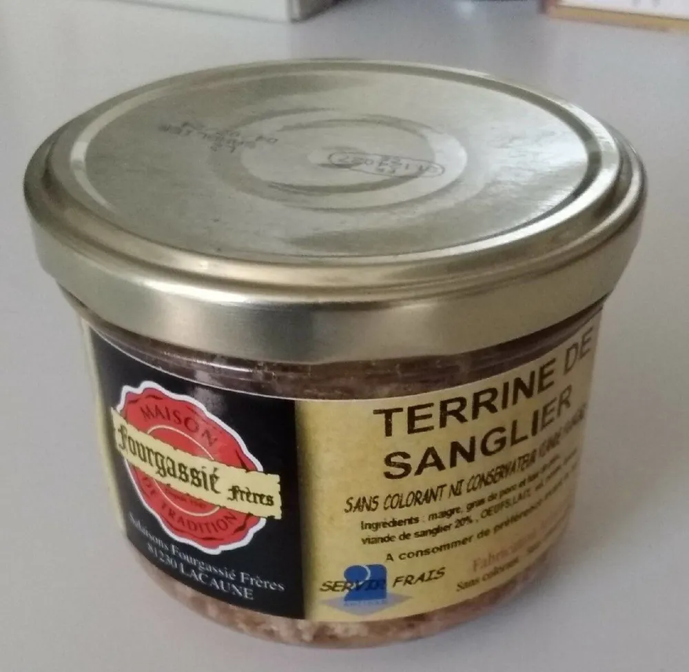 Terrine de sanglier