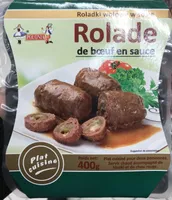 Rolade de boeuf en sauce