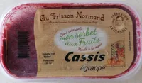 Mon sorbet aux Fruits - Cassis