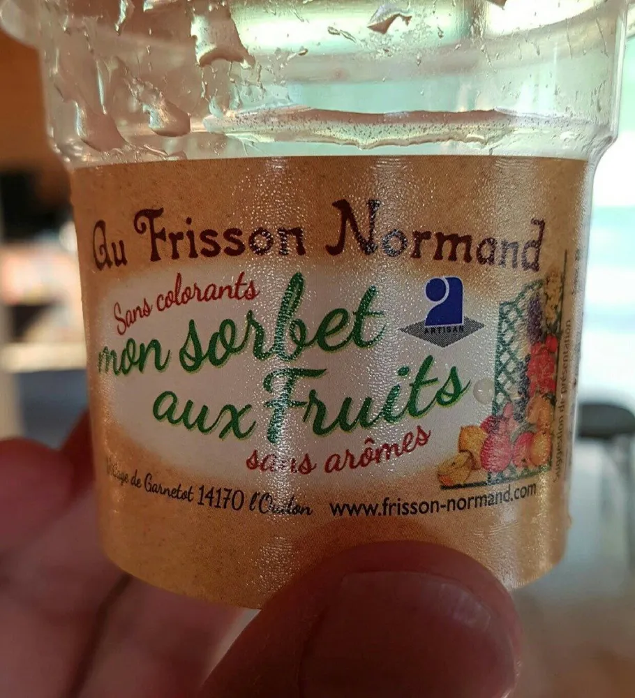 Mon sorbet aux fruits