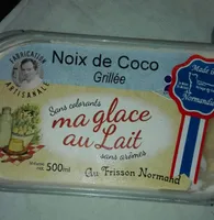 Ma glace au lait noix de coco grillée