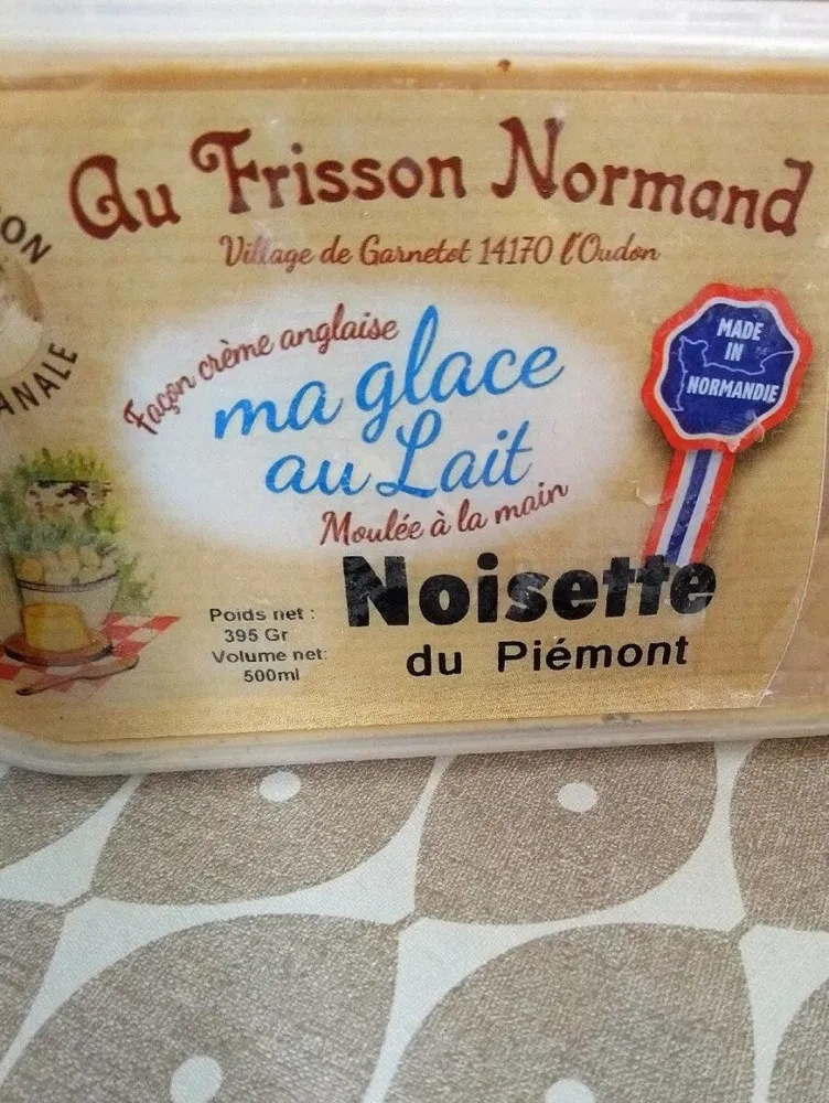 Ma glace au lait