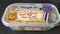 Glace nougat-miel Ma glace au lait