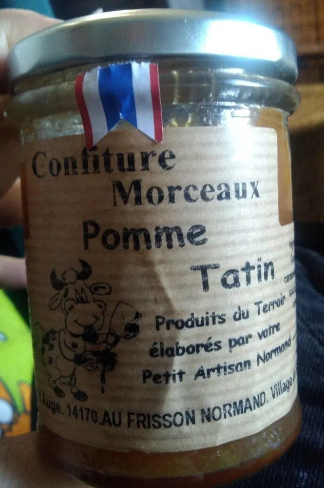 Confiture morceaux pomme tatin