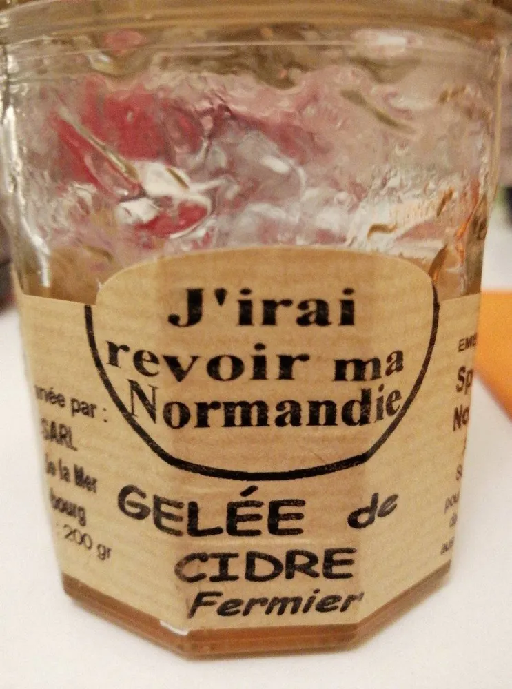 Gelée de cidre fermier