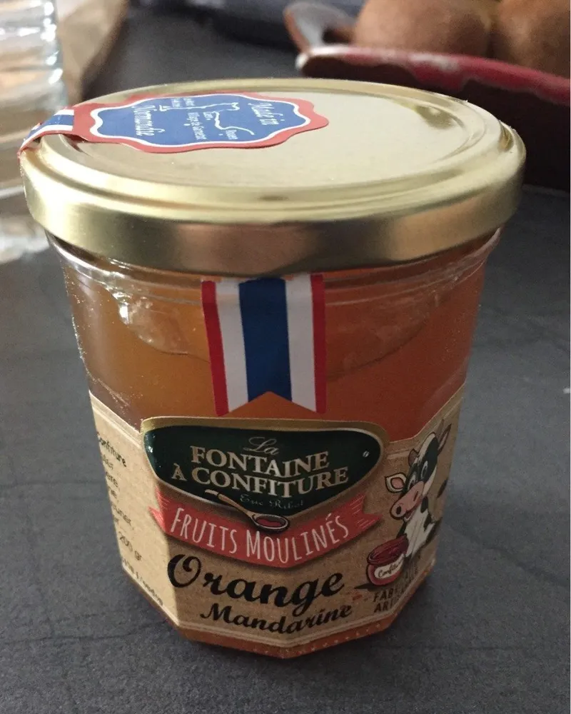 Confiture orange mandarine