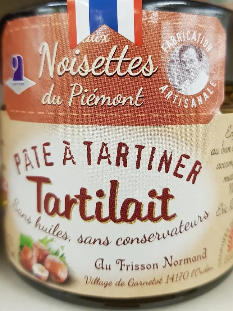 Pâte à tartiner - Tartilait aux noisettes du Piémont
