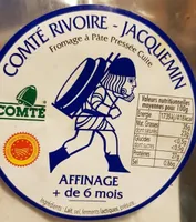 Fromage comté affinage 6 mois