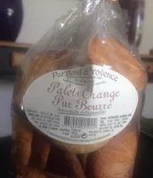 Palet orange pur beurre