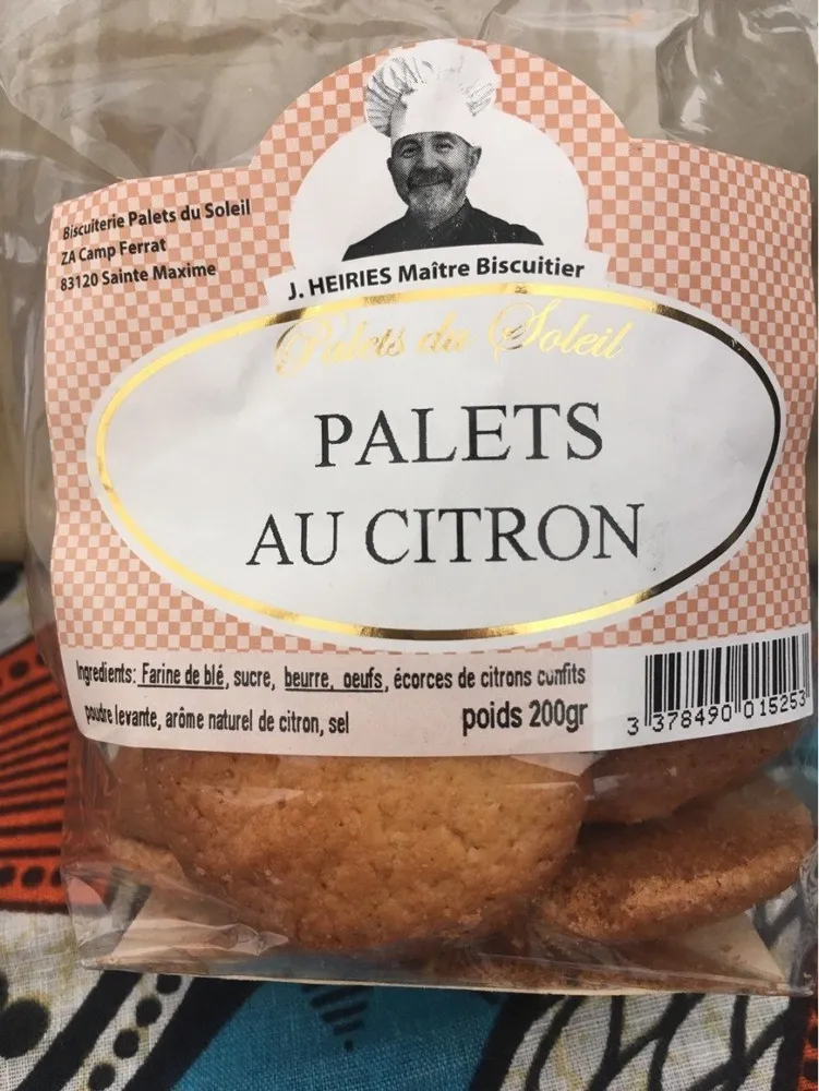 Palets au citron