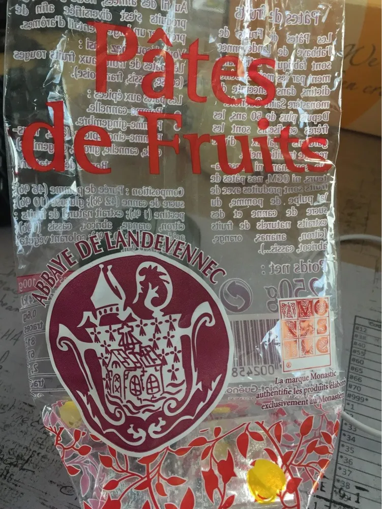 Pâtes de fruits