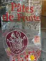 Pâtes de fruits