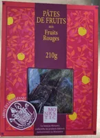 Pâtes aux fruits rouges, 210g
