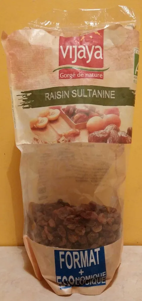 Raisin sultanine
