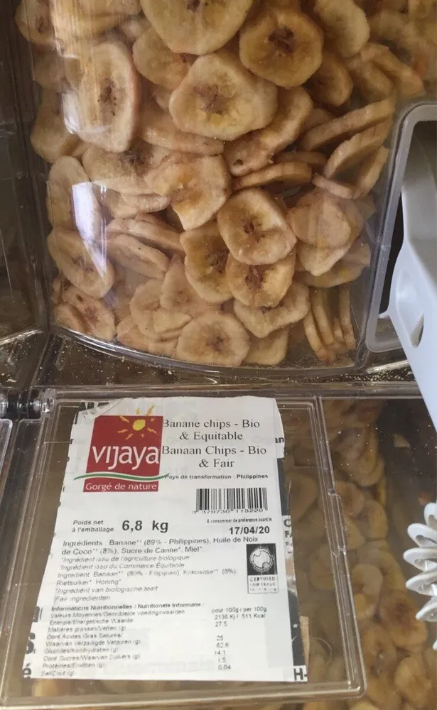 Banane chips en vrac