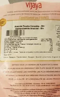 Amande poudre complète