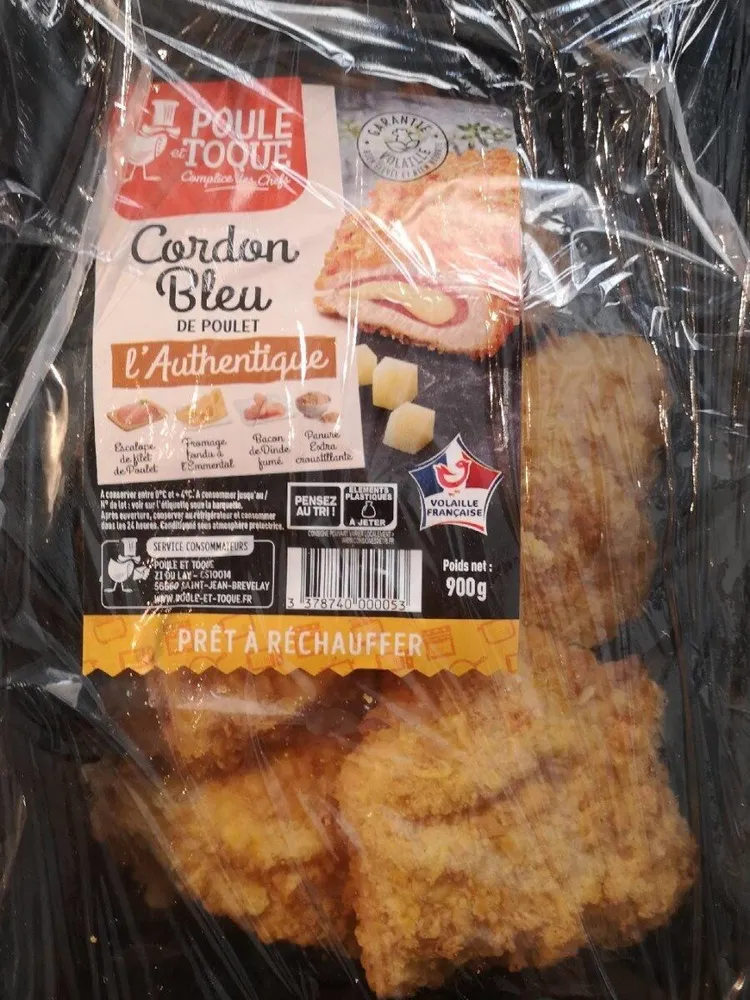 Cordon bleu de poulet