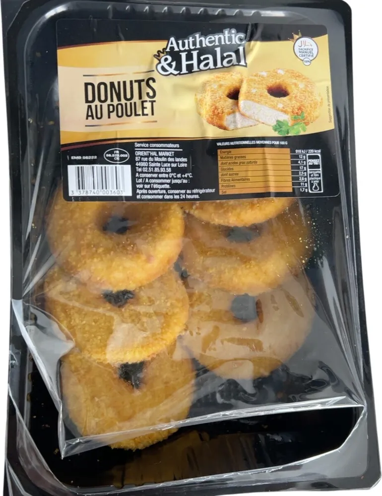 Donuts au poulet