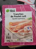 Tranches de poulet cuit