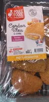 Cordon bleu de dinde bacon et cheddar