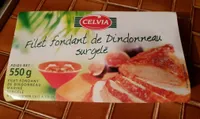 Filet fondant de dindonneau surgelé