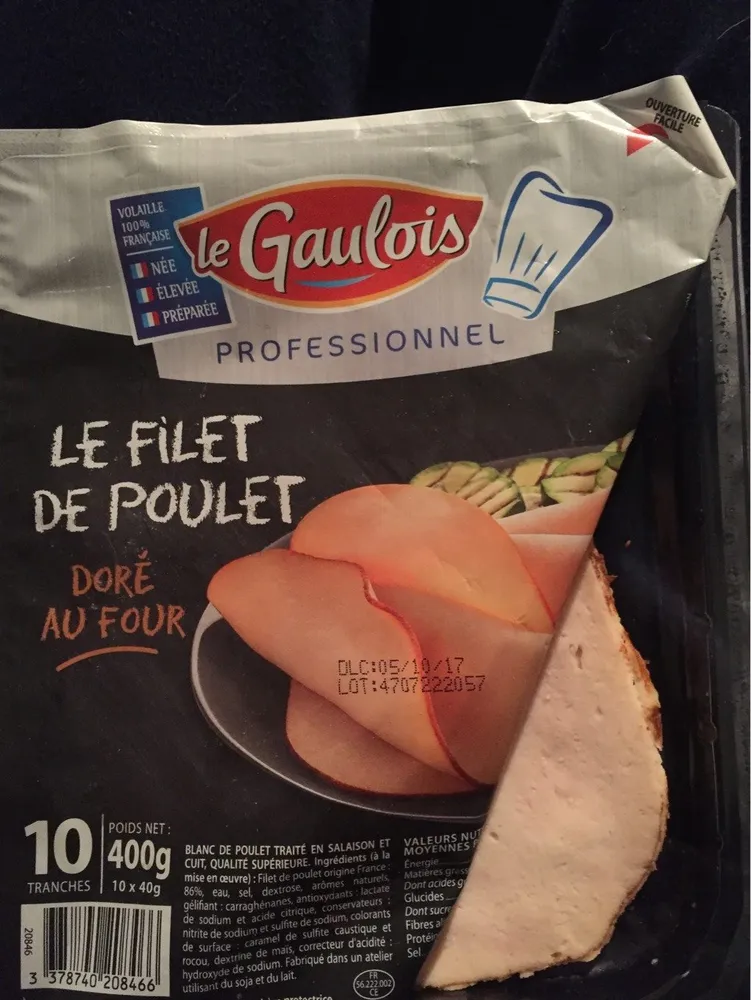 Le filet de poulet