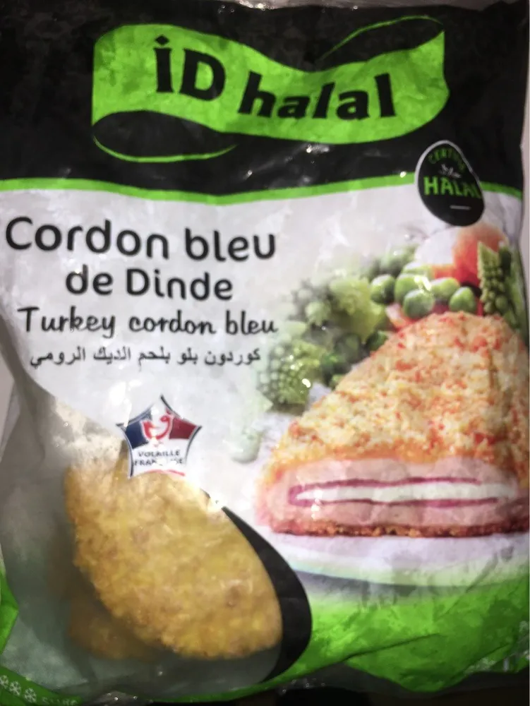 Cordon bleu de dinde