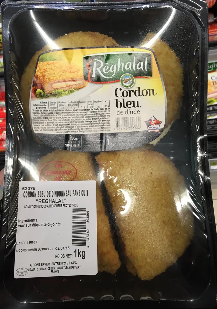 Cordon bleu de dinde