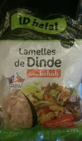 Lamelles de dinde (saveur kebab)