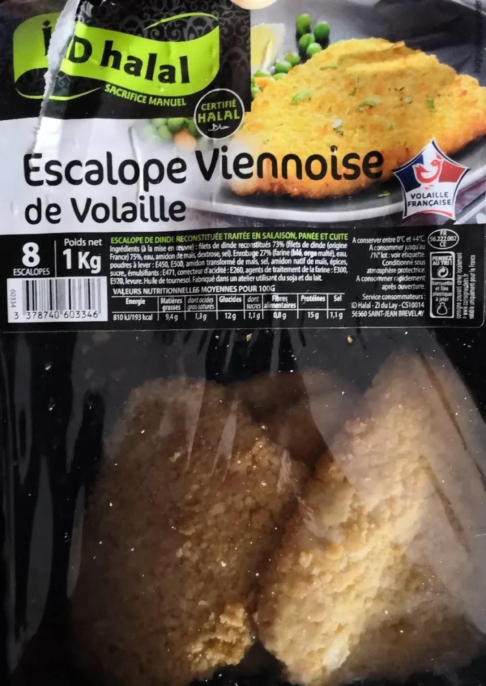 Escalope Viennoise de Volail