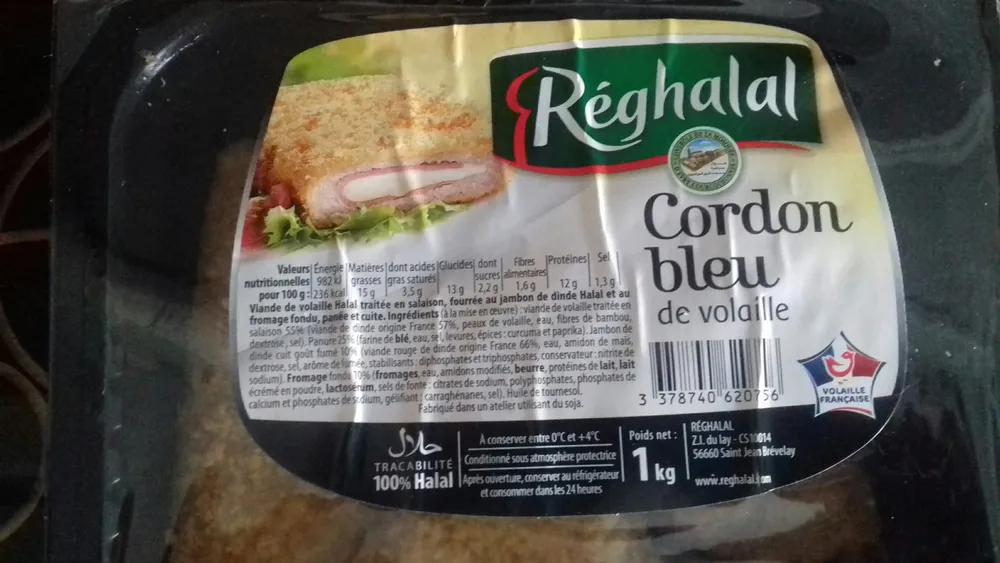 Cordon bleu de volaille
