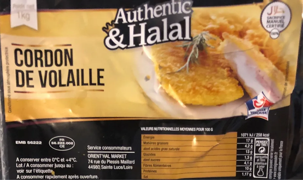 Cordon de volaille