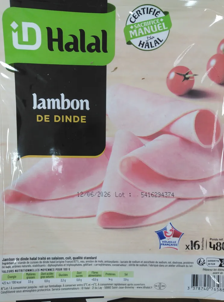 Jambon de dinde