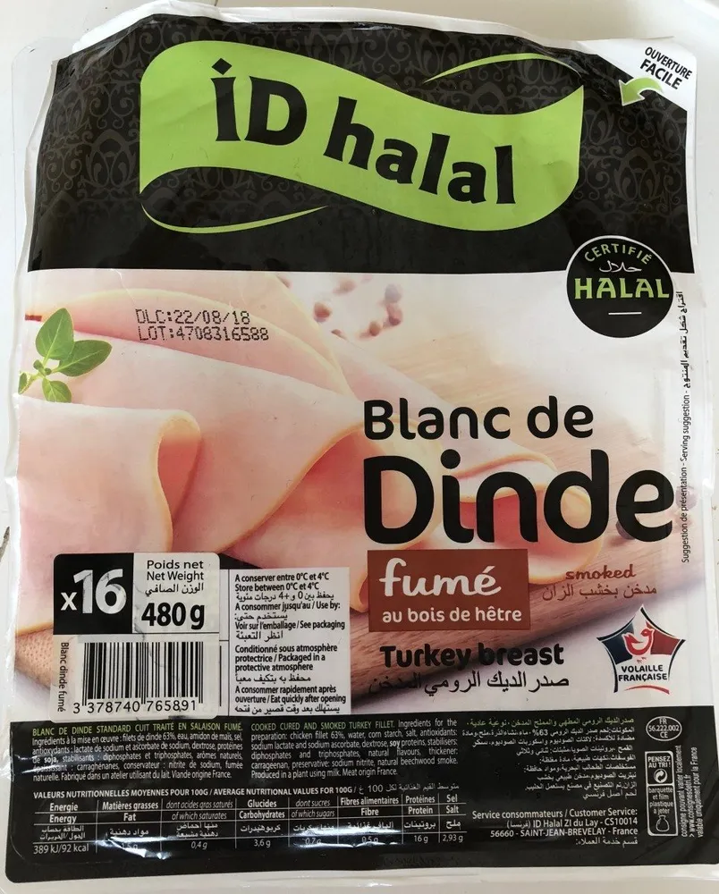 Blanc de Dinde Fumé au Bois de Hêtre