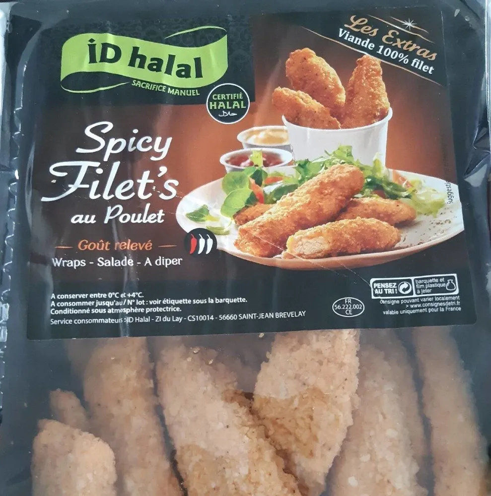 Spicy filet's au poulet