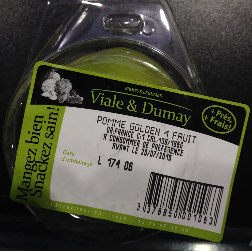 Pomme golden