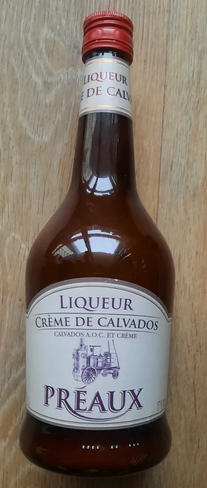 Liqueur crème de Calvados