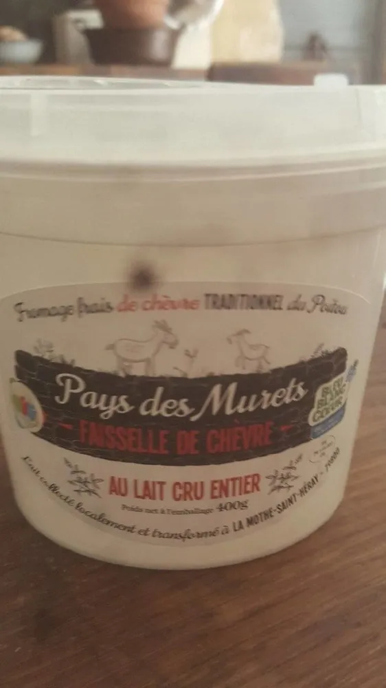 Faisselle de chèvre au lait cru entier