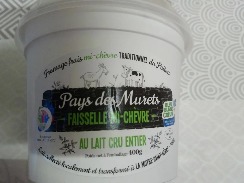 Fromage frais mi-chevre traditionnel du Poitou