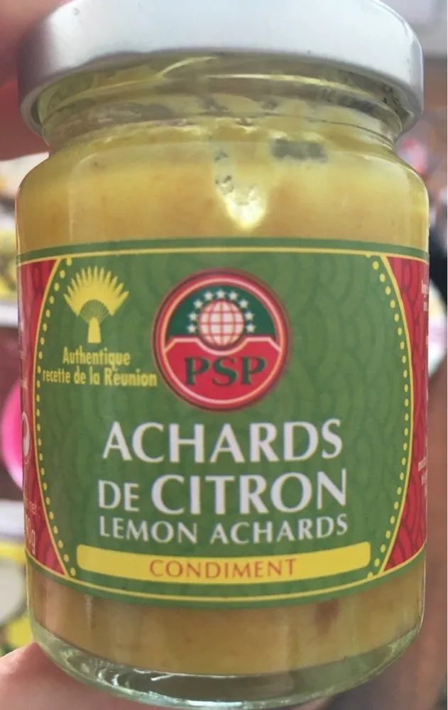 Achards de citron